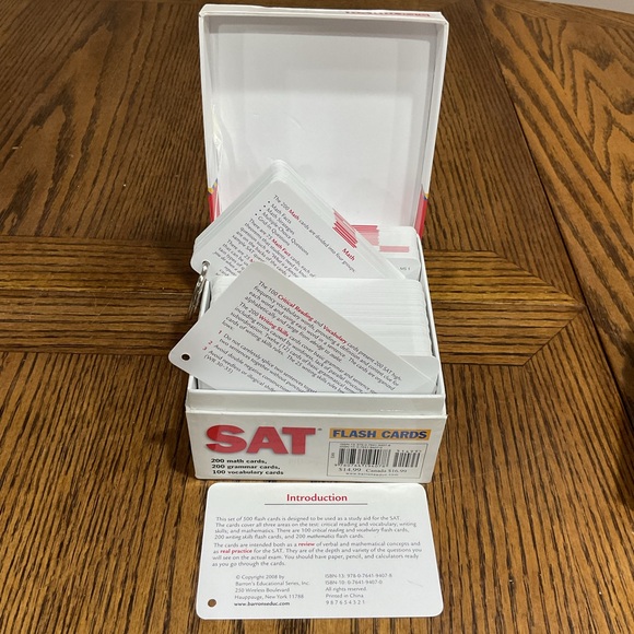 Barron's SAT and GRE Flash Cards Set - Picture 13 of 14